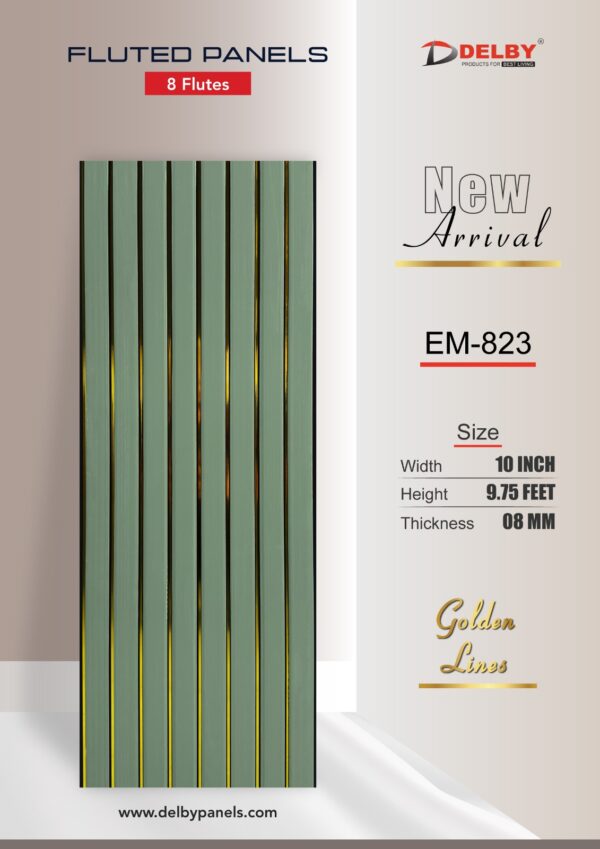 Eco Fluted Golden Line Series