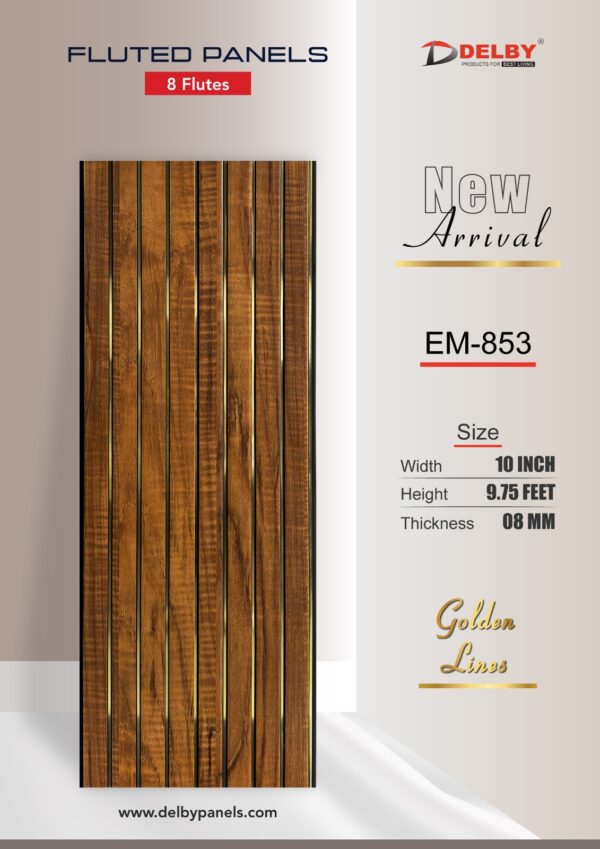 Eco Fluted Golden Line Series