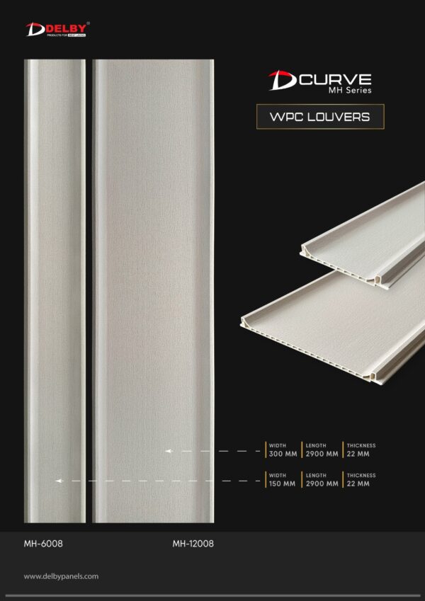 WPC Louver-D Curve