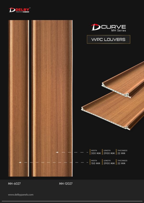 WPC Louver-D Curve