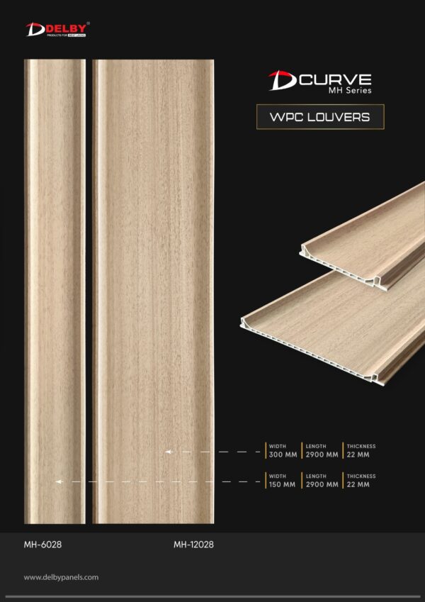 WPC Louver-D Curve
