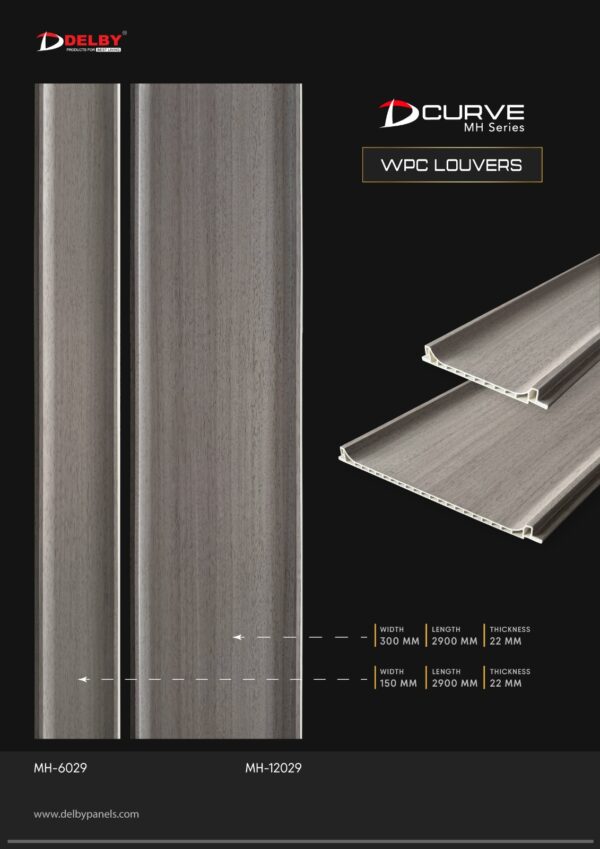 WPC Louver-D Curve